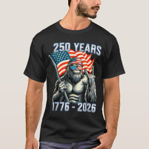 VS 250 Jaar 1776-2026 Patriottische Bigfoot T-shirt