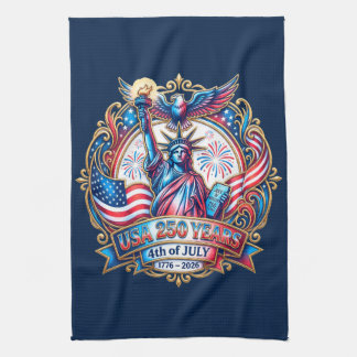 VS 250 jaar 4 juli 1776-2026 Theedoek