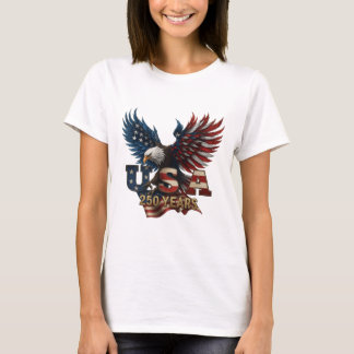 VS 250 Jaar Adelaar Vlag Grafisch T-shirt