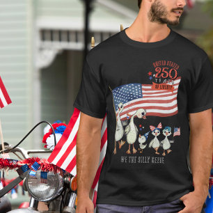 VS 250 Jaar Vrijheid Patriotische Domme Gans T-shirt