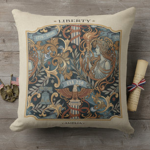 VS 250 Liberty Art Nouveau patroon rand ID1302 Kussen