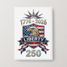 VS 250 Liberty Eagle 1776–2026 Rhinestone Stijl 