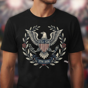 VS 250 Patriottische Adelaar Erfgoed Motief ID1299 T-shirt