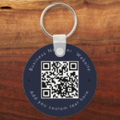 VS 250e Bedrijfs QR-code Sleutelhanger (Achterkant)
