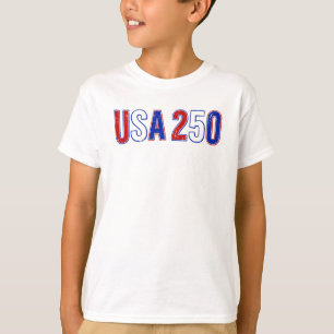VS 250e verjaardag 1776-2026 Patriottisch Amerikaa T-shirt