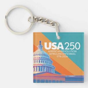VS 250e verjaardag hoofdstad - Amerika viering Sleutelhanger