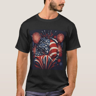 VS 250e Verjaardag Patriotische Vuurwerkshow T-shirt
