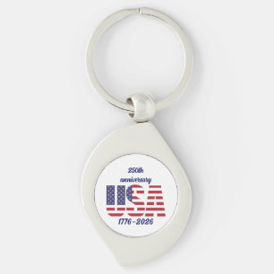 VS 250e verjaardag Semiquincentennial 1776–2026 Sleutelhanger