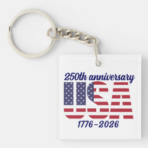 VS 250e verjaardag Semiquincentennial 1776–2026 Sleutelhanger