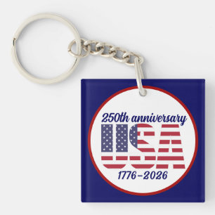 VS 250e verjaardag Semiquincentennial 1776–2026 Sleutelhanger