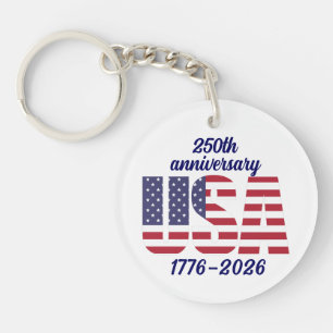 VS 250e verjaardag Semiquincentennial 1776–2026 Sleutelhanger