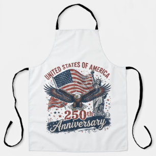VS 250e verjaardag Steenarend Statue of Liberty Schort