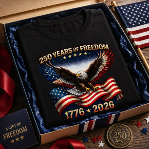 VS 250ste Jaren van Vrijheid 4 juli 1776 T-shirt