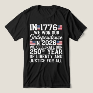 VS 250ste verjaardag 1776-2026 Onafhankelijkheidsd Tri-Blend Shirt