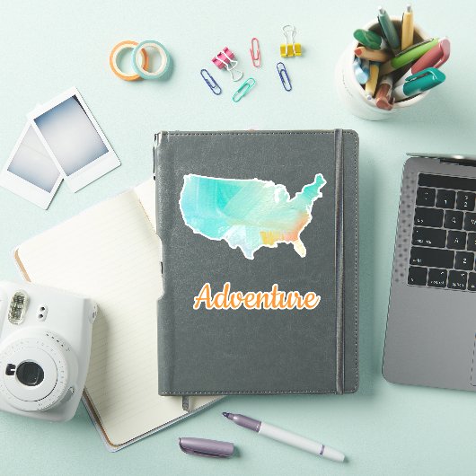 VS Adventure Map Design Sticker (iPad Cover)