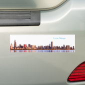 VS-afbeelding voor Bumpersticker (Op auto)