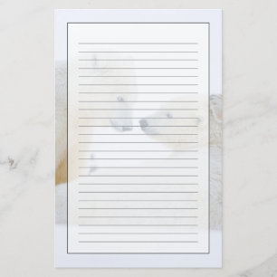 VS, Alaska, 1002 Kustvlakte van het Noordpoolgebie Briefpapier