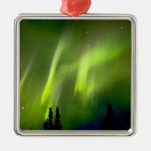 VS, Alaska, Chena Hot Springs. Aurora 3 Metalen Ornament