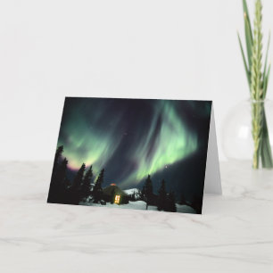 VS, Alaska, Chena Hot Springs.Aurora Kaart