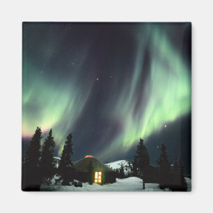 VS, Alaska, Chena Hot Springs. Aurora Magneet