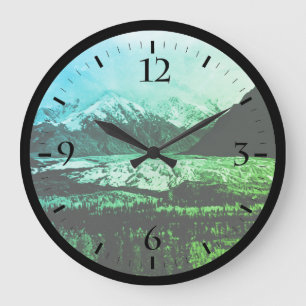  VS Alaska Matanuska glacier Watch Grote Klok