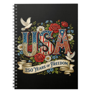 VS  Amerika 1776-2026 250 Jaar Vrijheid Notitieboek