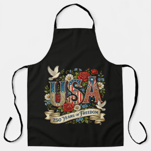 VS Amerika 1776-2026 250 Jaar Vrijheid Schort