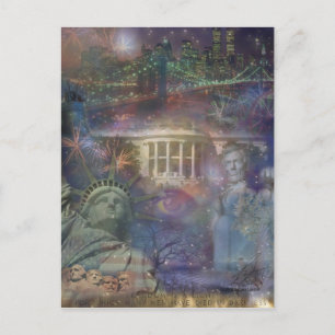 VS - Amerika het mooie! Briefkaart