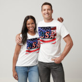 VS - Amerikaans Shirt van de vlag (Unisex)