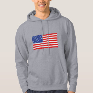 VS - Amerikaanse vlag met de juiste afmetingen Hoodie