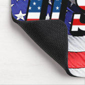 VS - Amerikaanse vlag Muismat (Hoek)