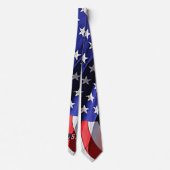VS - Amerikaanse vlag Necktie Stropdas (Achterkant)