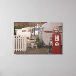 VS, Arizona, Bisbee: Shady Dell Motel, Alles Canvas Afdruk