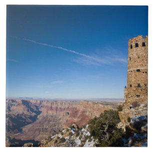 VS, Arizona, Grand Canyon National Park. Woestijn Tegeltje