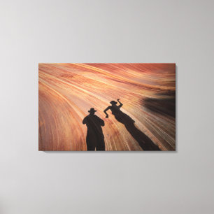 VS, Arizona, Grand Staircase Escalante Canvas Afdruk