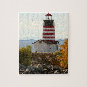 VS, Arizona, Lake Havasu City. Gezicht op West Legpuzzel