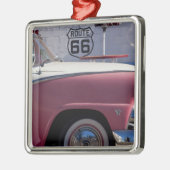 VS, Arizona, Williams. Rt. 66 Stad, jaren '50 Metalen Ornament (Links)