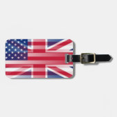 VS-BAGAGELABEL VAN BRITISH FLAG BAGAGELABEL (Voorkant horizontaal)