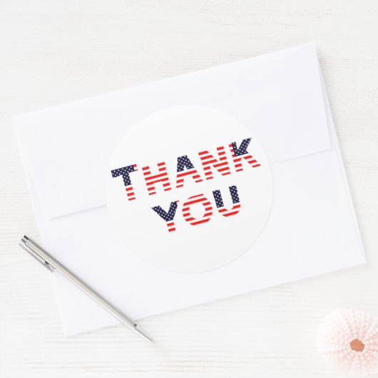 VS bedankt sticker (Envelop)