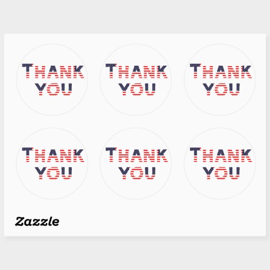 VS bedankt sticker (Vel)