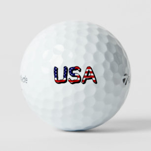 VS bedekt met Amerikaanse vlag tmtp5 gbcnt Golfballen