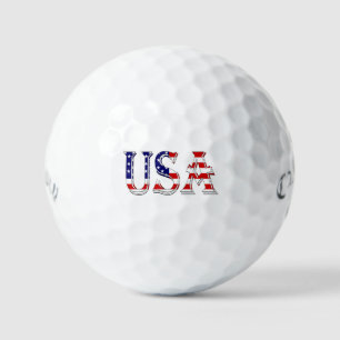 VS bedekt met US Flag css gbcnt Golfballen