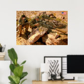 VS BESTRIJDEN PERSONEEL POSTER (Thuiskantoor)