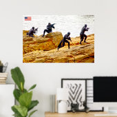 VS BESTRIJDEN PERSONEEL POSTER (Thuiskantoor)