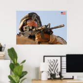 VS BESTRIJDEN VROUWEN POSTER (Thuiskantoor)