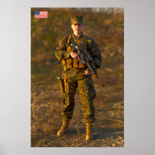 VS BESTRIJDEN VROUWEN POSTER