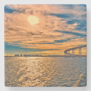VS, CA, San Diego-Coronado Bay Bridge Stenen Onderzetter