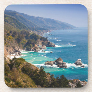 VS, Californië. Californische kust, Big Sur Bier Onderzetter