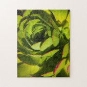 VS, Californië. Giant Lobelia Plant sluit af Legpuzzel (Verticaal)