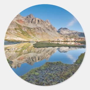 VS, Californië, Inyo National Forest 11 Ronde Sticker